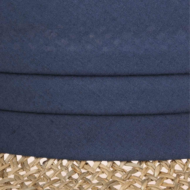 Seeberger Beach Summer Straw Cap Sun Cap Beach Cap (One