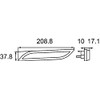 HELLA 2PS 013 307-271 Side Marker Light - Shapeline Style