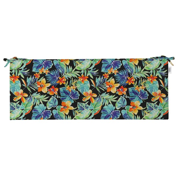 RSH Décor Indoor Outdoor Foam Bench Cushion with Ties (60”