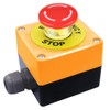 dstfuy Emergency Stop Push Button Switch,1 NC Waterproof IP65 Red