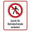 Daged MT-31 "Zutritt für Betriebsstrangde verboten" (German Language) Sticker 10