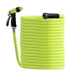 GAOLLY Garden Hose 5/8 in. x 100 ft.,Lightweight All-Weather Water Hose, Durable and Flexible
