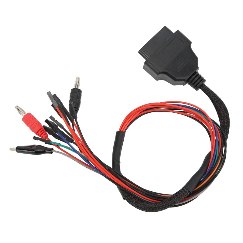 OBD2 Diagnostic Adapter 12V‑24V ABS Heat Resistant Wearproof Universal for
