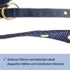 Headcollar for Horses, Stylish Headcollar Blue, 2-Way Adjustable Buckles, Shetty,