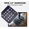 DNA Bandsaw Table Zero-Clearance Insert Plate for 14” WEN Band