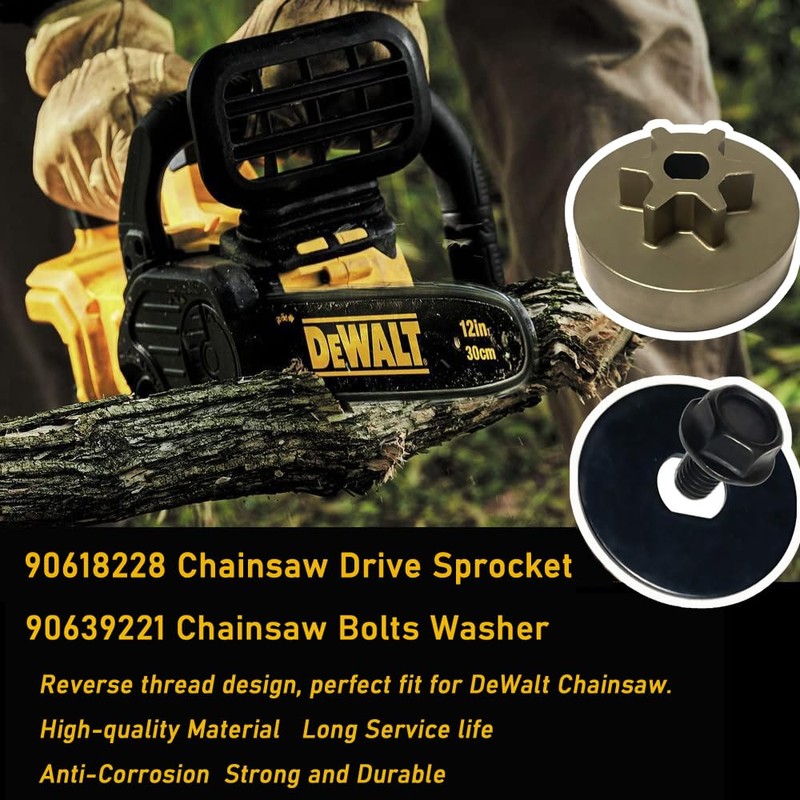 90639221 90618229 90618228 Chainsaw Drive Sprocket Bolt Washer Kit Fit