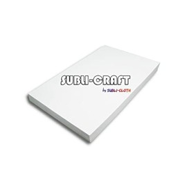 Subli-Craft Cardboard Sublimation Sheets A3 Pack 10 Units by Subli-Cloth (29cm x 43cm)