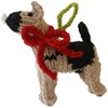 Chilly Dog German Shepard Dog Ornament