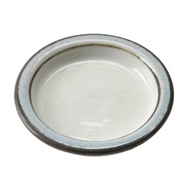 Light Color Line Condiment Dish [3.5 x 0.7 inches (90 x 17 mm) | Condiment Plate