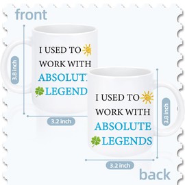 Gifts for Work Colleagues,Work Bestie Gifts,11oz Funny Mugs for Work Colleagues,Work Colleague Gifts for Women,Gifts for Colleagues,Secret Santa Gifts for Work Colleagues,Colleague Christmas Gifts