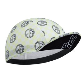 Corsehild Cycling Cap with Sun Visor, Lightweight Polyester Bike Hat for Men & Women, Breathable Under Helmet Design for Road Biking & Outdoor Sports
