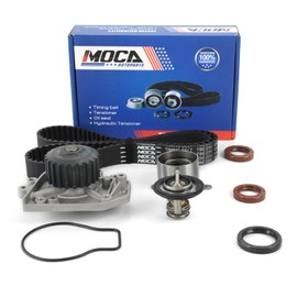 MOCA Timing Belt Kit Water Pump Thermostat Fit 96-97 for Honda Civic del Sol 1.6L DOHC