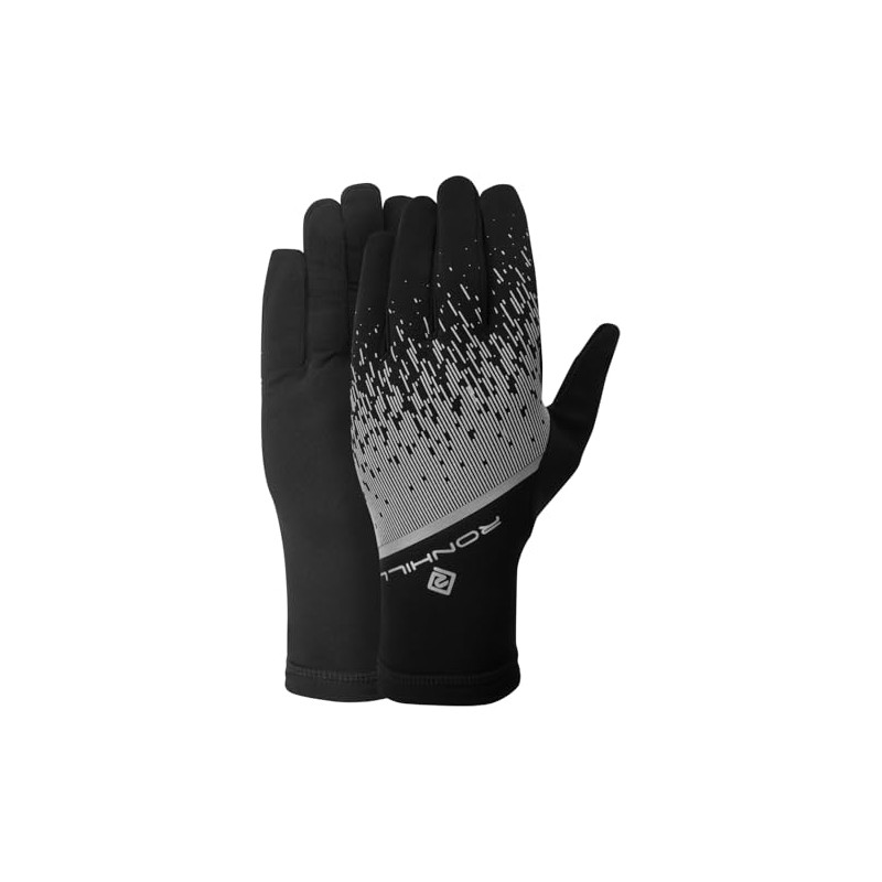 Ronhill Running, Reflect Glove, Black/Reflect, M