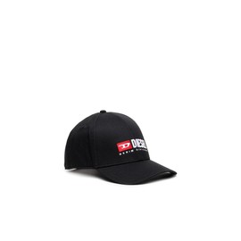 Diesel A036990JCAR Men's Cap, Logo, Black