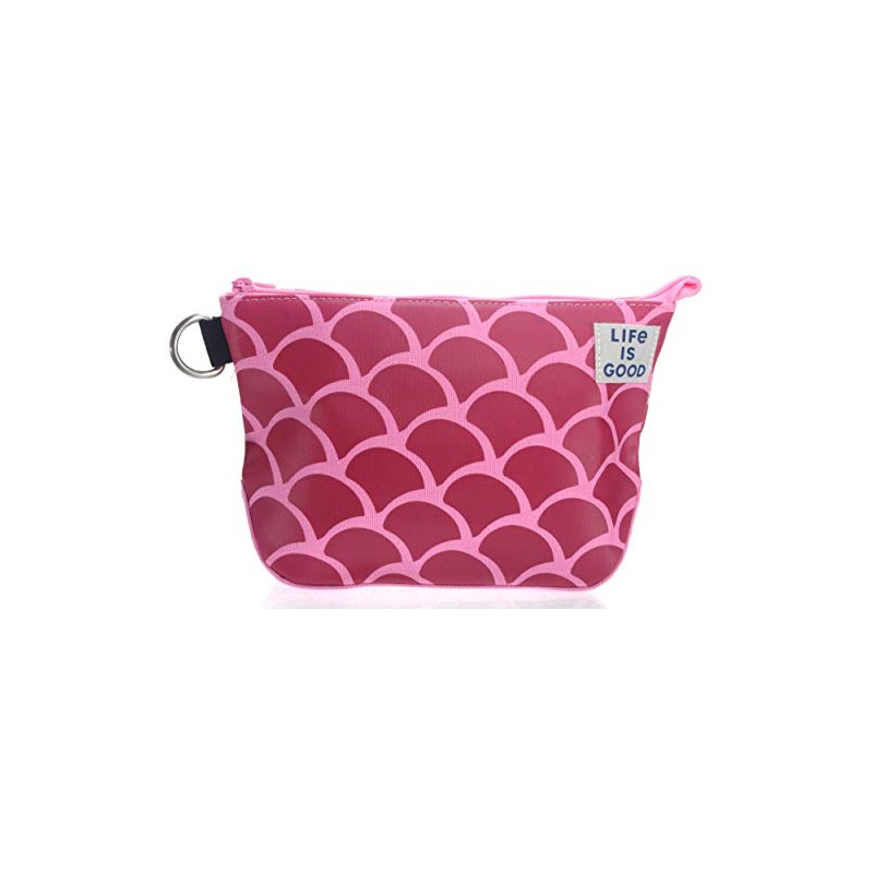 Life is Good Wayfarer Pouch, Scale Pattern