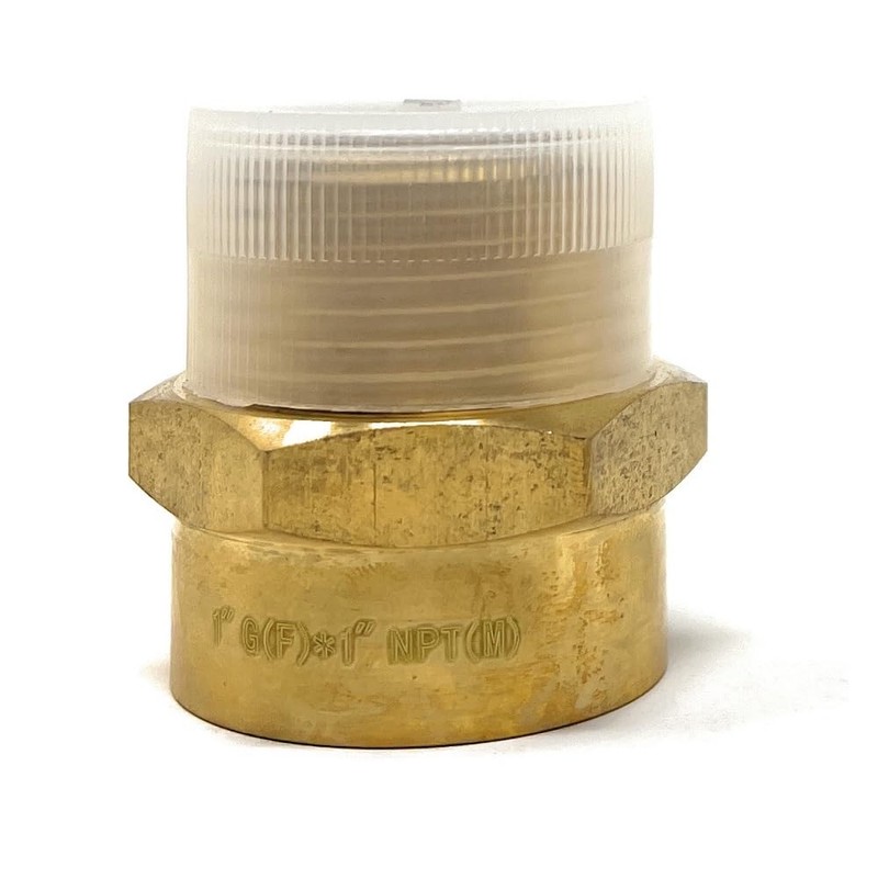 G Thread (Metric BSPP) Female to NPT Thread Male Pipe