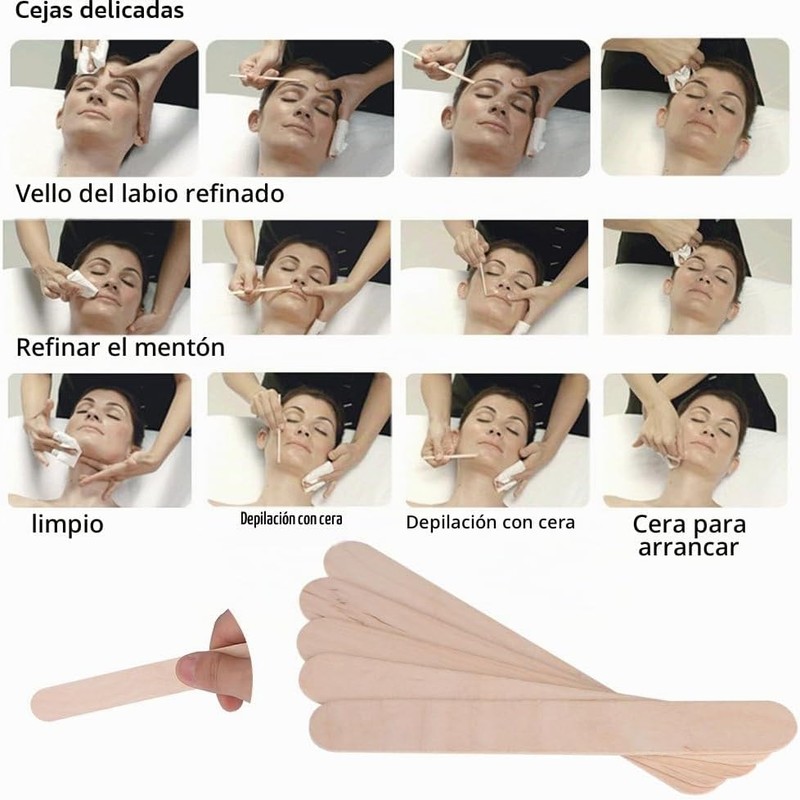 Filfeel Palo de Madera 100pcs / Bag, Máscara Que Enmascara,