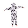 Sincere Party Fleece Cow Onesie Costume for Kids XL(10-12)