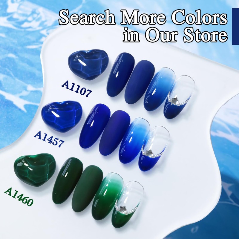 Double Rhythm 15ML Gel Polish Pure Sheer Same Color Same