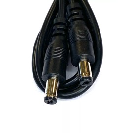Unbranded 2.1mm x 5.5mm Coaxial Power Male to Male 36" patch cable for DC Brick 9V 12V 18V
