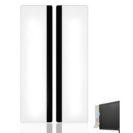 KGDUYC 2 Pack Memo Board for Monitors - for Desk Monitor, Memo Board, Message Board, Office Supplies for Men and Women, Monitor Memo Boards, Sidewall