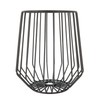 Point-Virgule Metal Fruit Basket, Scandinavian Home Decoration, Wire Basket, Black,