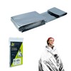 Nordrok Unisex Nordok 75135 Emergency Thermal Blanket, Sliver