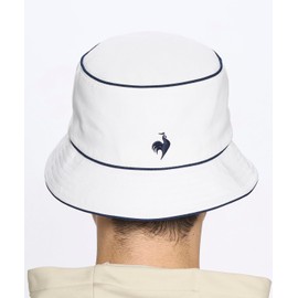 Cox Sportif LG5SCP70M Men's Bucket Hat, Simple, Fashionable, Golf, WH00 (white), Free size