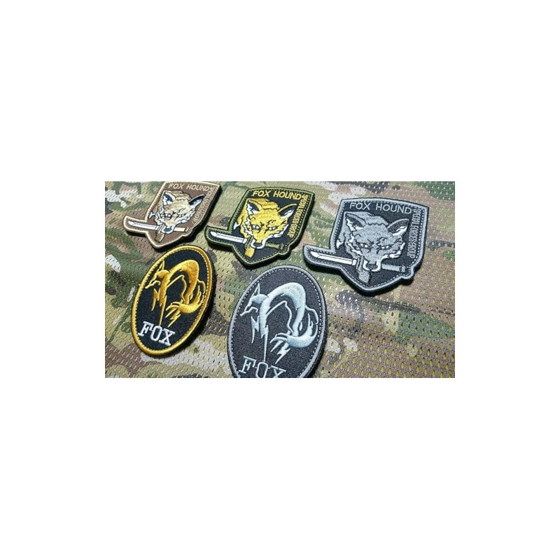PHOENIX IKKI Metal Gear Fox Hound Military Cosplay Airsoft Embroidery