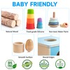 WOODMAM Montessori Toys for Babies 6-12 Months, 9 in 1