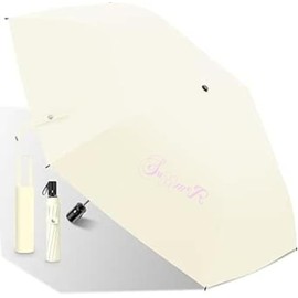 日傘 折りたたみ傘 晴雨兼用 コンパクト UVカット100%完全遮光 軽量 ケース付き 210g