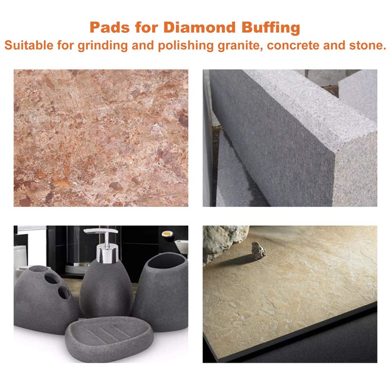 Polishing Pads, Sanding Pads Buffing Pads 10Pcs 3in 300 Mesh