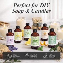 Handcraft Blends Peppermint Essential Oil – 1 Fl Oz – 100% Pure and Natural – Premium Grade Essential Oil for Diffuser and Aromatherapy, Skin, Massage, Candle and Soap Making Fragrance