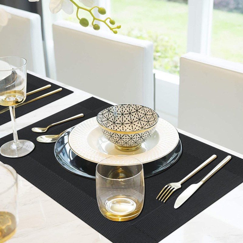 Homcomodar Table Place Mat Set of 6 with 180cm Table