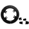Miche Unisex's Ultegra/105 11 Speed Chainring, Black, 53t