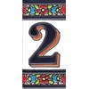 TORO Del Oro House Numbers, Numbers and Letters in Enamelled