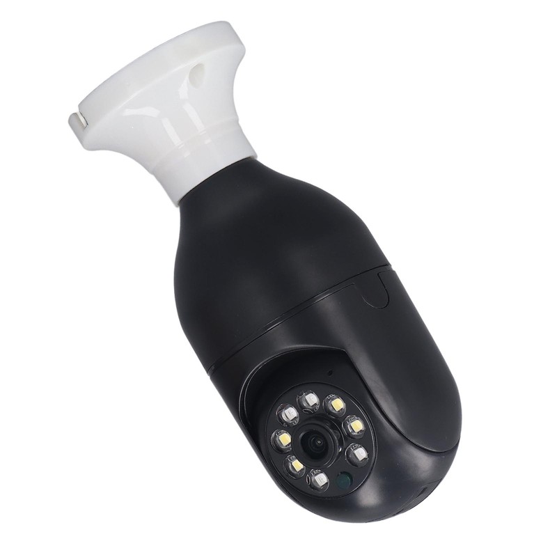 Light Bulb Security Camera Wireless Wifi Video Intercom E27 Infrared