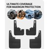 Yldqcfu Mud Flaps for Ford F150 (2021-2023) ，4pc Heavy-Duty Splash