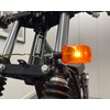 Motorcycle 21 W Indicator Pair Black with Yellow Lenses