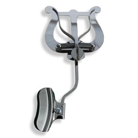 Trombone Lyre Clamp Bell Soundman® Marching Lyre Music Stand (Nickel Plated)
