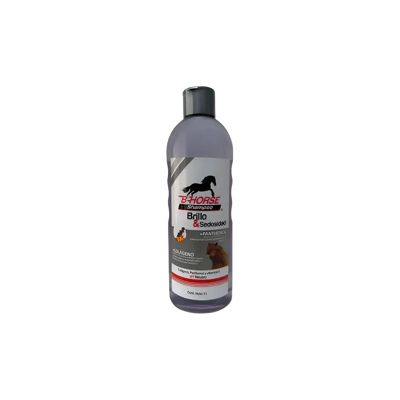 B-horse Shampoo Para Caballo Brillo & Sedosidad 1l X 3