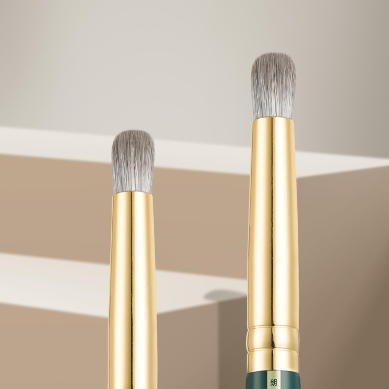 ROWNYEON DQ310 Eyeshadow Brush, Blending Brush, Green Princess Series, Makeup