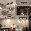 SGGSHENNAN Adjustable Spotlight Ceiling Light Fixture 3 Light Gu10 Track