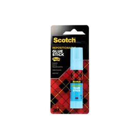 Scotch Restickable Glue Stick – 36-Pack, 0.49 oz Each, Repositionable Adhesive for Paper Crafts, Scrapbooking, and School Projects, Acid-Free, Non-Toxic