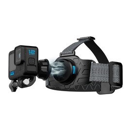 SUREWO Magnetic Head Strap Mount,Adjustable Head Belt Mount Compatible with Go pro (T19pro)