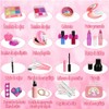 Maquillaje para Niñas- 28 Piezas, Kit de Maquillaje Lavable para