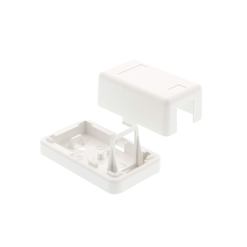 Networx Keystone Jack Surface Mount Boxes (1 Port, White)