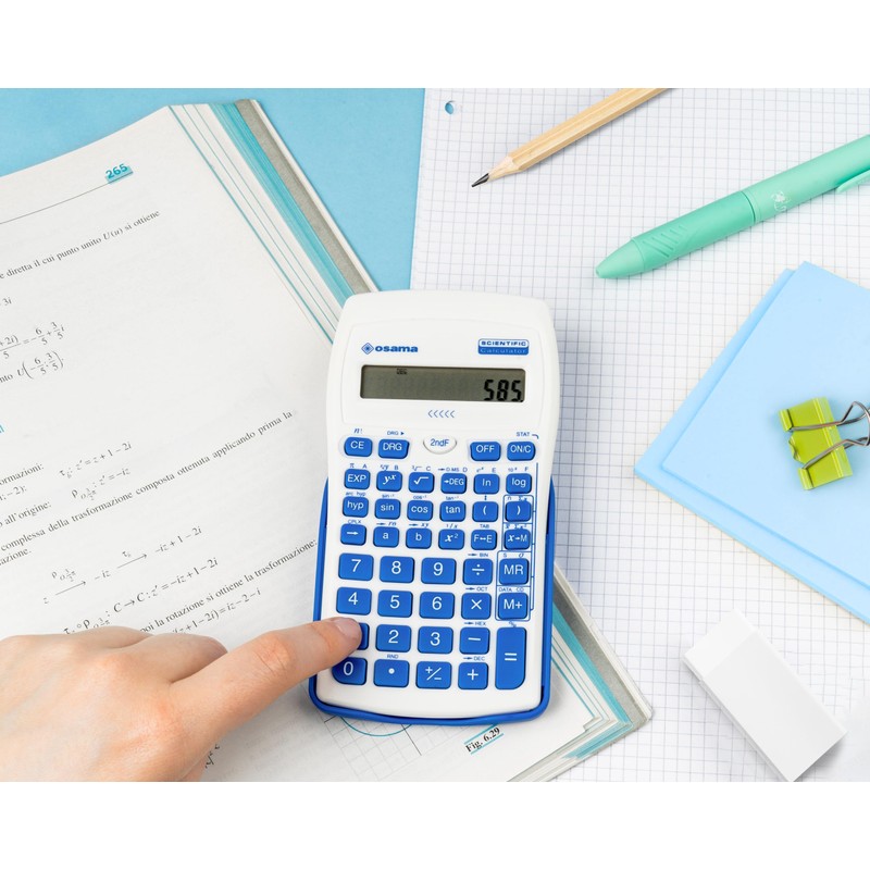 OSAMA - Scientific Calculator with 56 Functions, 10 Mantissa Digits