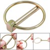 Unlorspy 12 Pcs Heavy Duty Lynch Pin, Stainless Steel 1/4"