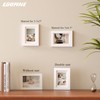 Egofine 4x6 Picture Frames Set of 4, Made of Solid
